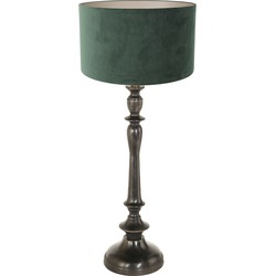 Steinhauer tafellamp Bois - zwart - hout - 3771ZW