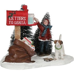 Weihnachtsfigur Briefe an Santa - Luville
