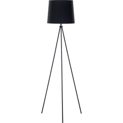 Beliani SAMBRA - Staande lamp-Zwart-IJzer