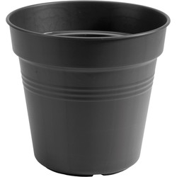 5 stuks - Bloempot Green basics kweekpot 15 cm living black - elho