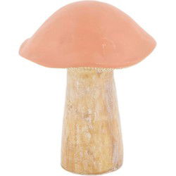 Paddestoel polyresin l13b13h15,5 cm