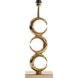 Light & Living - Lampvoet MAAN - 23x13x65cm - Goud