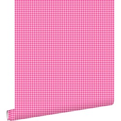 ESTAhome behang fijne stippen roze - 53 cm x 10,05 m - 115706
