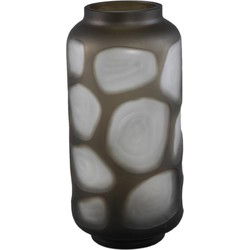 PTMD Vaas Azize - 15x15x31 cm - Glas - Groen