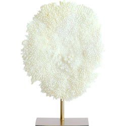 Light & Living - Ornament CORAL - 46x20x69cm - Wit
