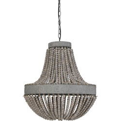 Light & Living - hanglamp - Luna - naturel - metaal - kroonluchter - E27 - 3057073