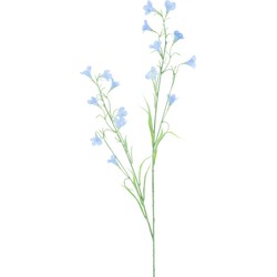 Campanula spray reeva blue 105 cm kunstbloemen - Nova Nature