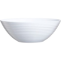 Luminarc Salade schaal/slakom - wit - glas - Dia 27 cm - Schalen - Saladeschalen