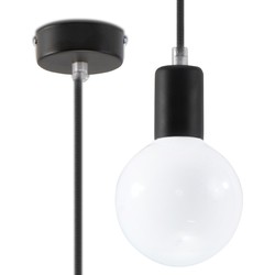 Hanglamp modern edison zwart