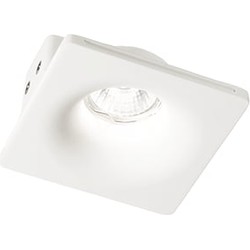 Ideal Lux Zephyr - Moderne Witte Inbouwspot - GU10 - Stijlvolle Verlichting