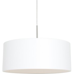 Moderne schemer hanglamp met kap Steinhauer Sparkled Light Smoke glas