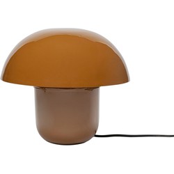 Tafellamp Mushroom Brown 27cm