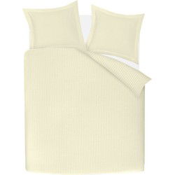 Dekbedovertrekset Lanotte® - 200x200/220 + 2*60x70 - Amalfi Collectie - Stripe Creme