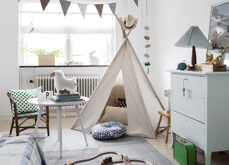 Inspiratie: 5x tipitenten in de kinderkamer