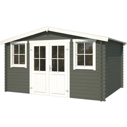 Blokhut Dallas 376x292 Green Grey-Wit