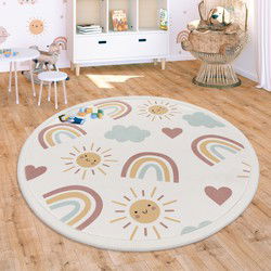 Kindervloerkleed - Elara Regenboog - Multi - 160x220 cm