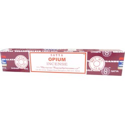 Satya Nag Champa wierook stokjes - Opium - 20x - 15 gram - Wierookstokjes