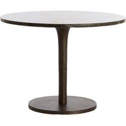 Light & Living - Bijzettafel PAZO - Ø61x41cm - Bruin