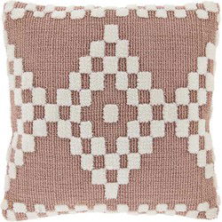 Unique Living - Sierkussen Nore old Pink -45x45cm