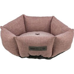 TRIXIE HONDENMAND VIVIANA ROND OUDROZE 95X65 CM