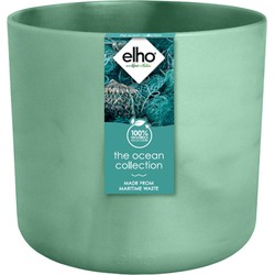 The ocean collection round 14cm pacifisch groen - elho