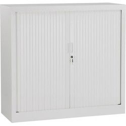 CLASSIFY lage kantoorkast met gordijnen 120x43x100 cm
