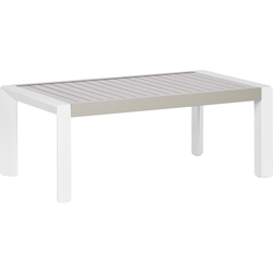 Beliani CASTELLA - Tuintafel-Beige-Aluminium