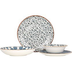 Bonna Serviesset - Calif - 24 delig - 6 Personen - Porselein