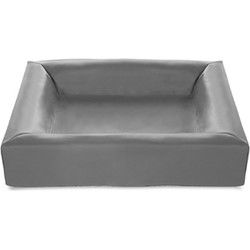 BIA BED KUNSTLEER HOES HONDENMAND GRIJS BIA-2 60X50X12,5 CM