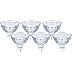 Philips CorePro GU5.3 LED Spot 4.4-35W 36D Warm Wit 6-Pack