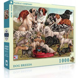 New York Puzzle Company Hondenrassen - 1000 stukjes