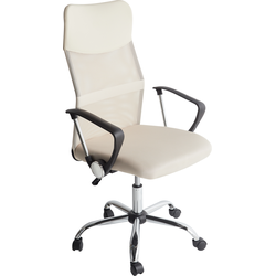 DESIGN - Bureaustoel - Beige - Mesh