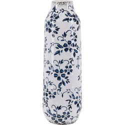 MULAI - Bloemenvaas - Wit - 30 cm - Keramiek