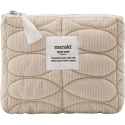 Meraki toilettas Mentha off white 19x14cm