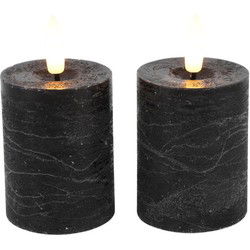 Ledkaars Lyon ro 5x5x9 cm zwart s2