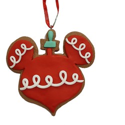 Ornament disney Gingerbread kunststof h9 cm