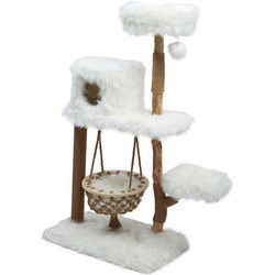Klimboom populus 154cm wit