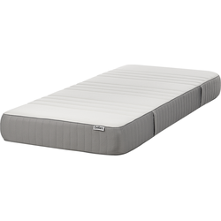 FANCY - Traagschuimmatras medium - Wit - 90 x 200 cm - Polyester