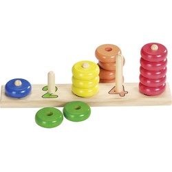 Goki Goki Learn to count with wooden rings
