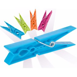 Plastic wasknijpers 64 stuks - Knijpers