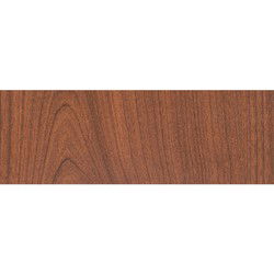 Plakfolie - 2x - Mahonie hout - bruin - decoratie - 45x200 cm - Meubelfolie