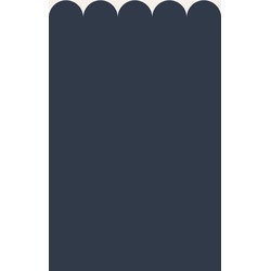 ESTAhome fotobehang lambrisering donkerblauw - 100 x 279 cm - 159236