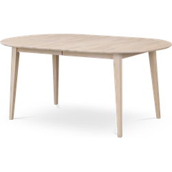 Filippa uitschuifbare houten eettafel whitewash - 170 x 105 cm