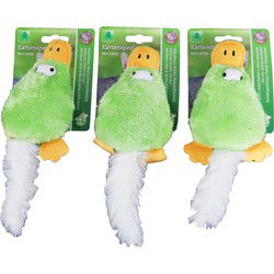 Katten-speelgoed vogelbekdier catnip 22cm grn