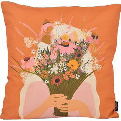 Bouquet | 45 x 45 cm | Kussenhoes | Katoen/Linnen