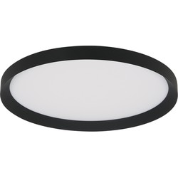 Steinhauer plafonniere Flady - wit - metaal - 40 cm - ingebouwde LED-module - 3685ZW