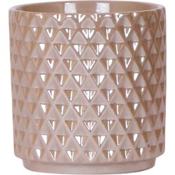 Kolibri Home | Diamond pearl sierpot - Sand - Ø9cm