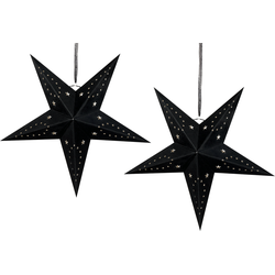 MOTTI - Decofiguur - 60 cm - Fluweel Zwart - Papier