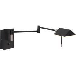 Steinhauer wandlamp Retina - zwart -  - 3402ZW