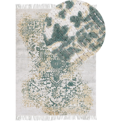 Beliani BOYALI - Oosters-Beige-Viscose